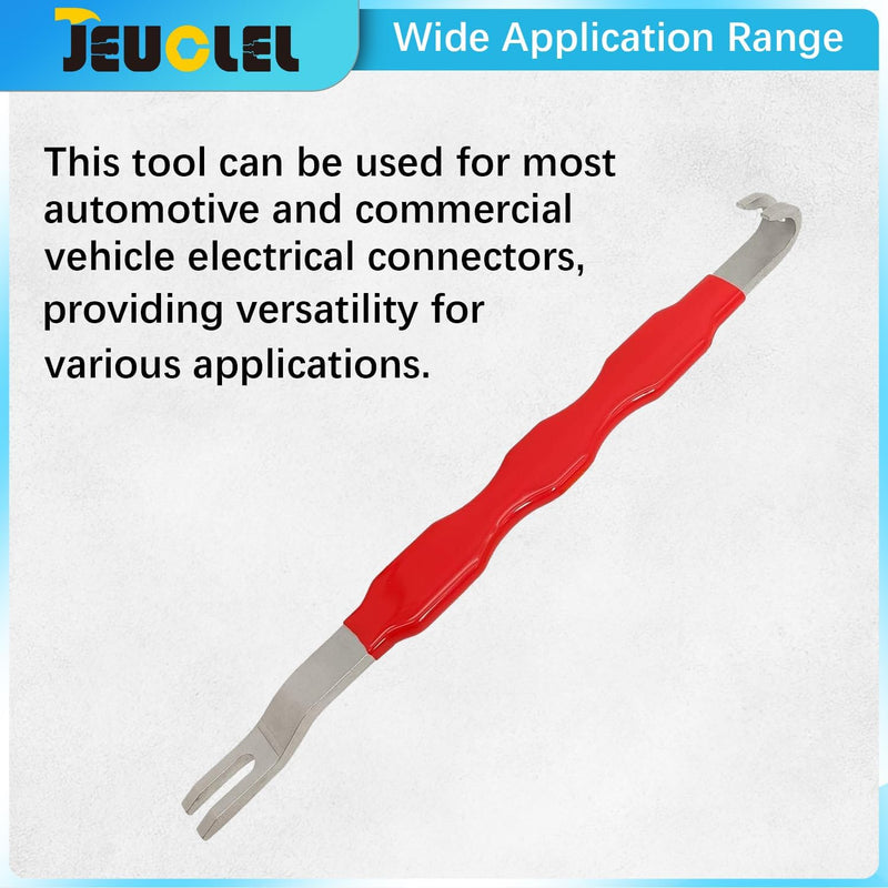Automotive Electrical Terminal Connector Separator Removal Tool Remover, Electrical Connector Separator Tool Universal for Most Vehicles 1Pcs（Red）