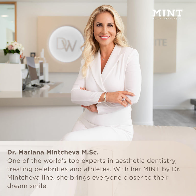 Mint Hyaluron Gum serum 75ml - Restorative Care for Stressed Gums - Against Bleeding Gums and Gum Recession - by Dr. Mintcheva