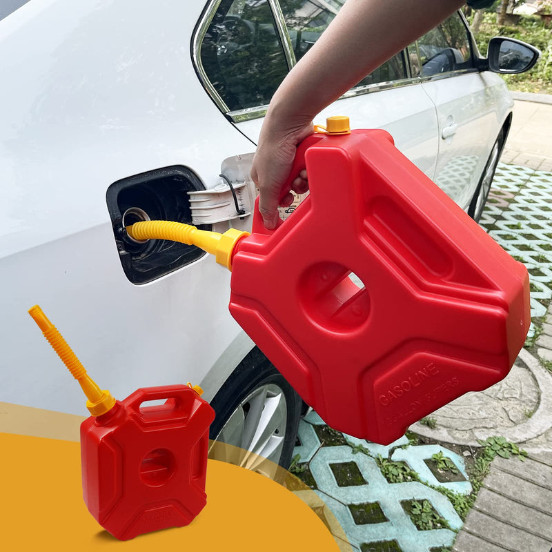 33 Pcs Gas Can Spout Replacement Kit,Gas Can Spout Replacement Fits 5 Gallon Gasoline Cans,with Flexible Nozzles,Screw Collar Gas Caps for Fuel Transfer Tanks Yellow -4 Kit