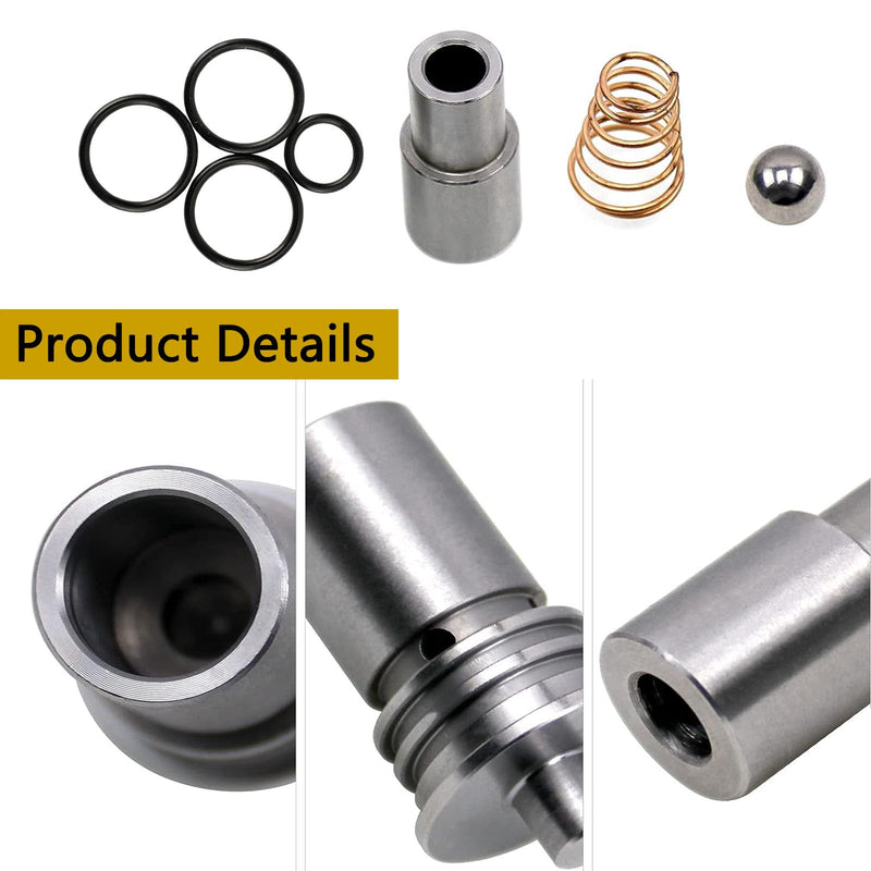 STL010 Cooler Flow Bypass Valve Kit Upgrade Compatible With Cadillac Chevy Transmission 2014-Up GM 6L80 6L90, 2016-Up 8L90 8L80 8L90E,Automatic Transmission Assemblies