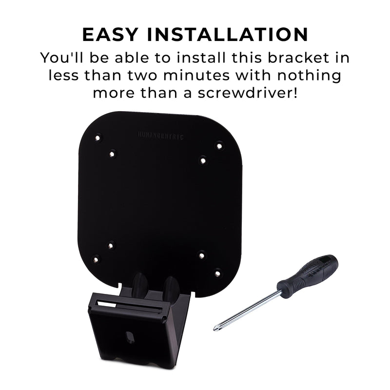 HumanCentric VESA Mount Adapter Bracket for Samsung Monitors U28D590D and S24D590PL one pack