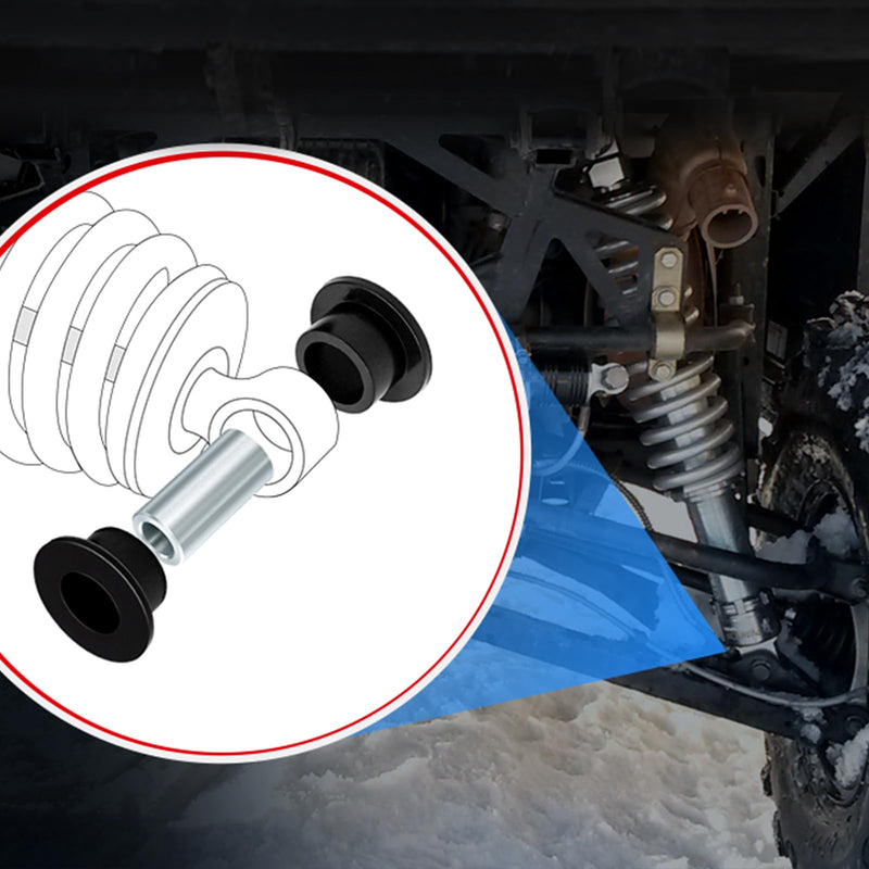 RYANSTAR RACING Front Shock Bushing Sleeve Kit Compatible with Polaris Ranger 1000 900 800 700 570 500 Diesel Brutus PRO XD, RZR 800 570,8Pcs