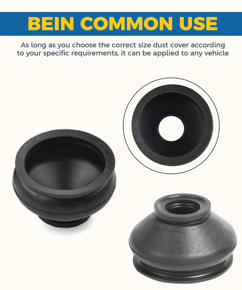 6PCS Ball Joint Boot,Car Accessories Rubber Joint,Dust Boots Cover,Turn To Rod Arm Ball Joint Head Dust Protection Rubber Cover,Ball Joint Rubber Dust Boot Covers,Suitable to Most Vehicles