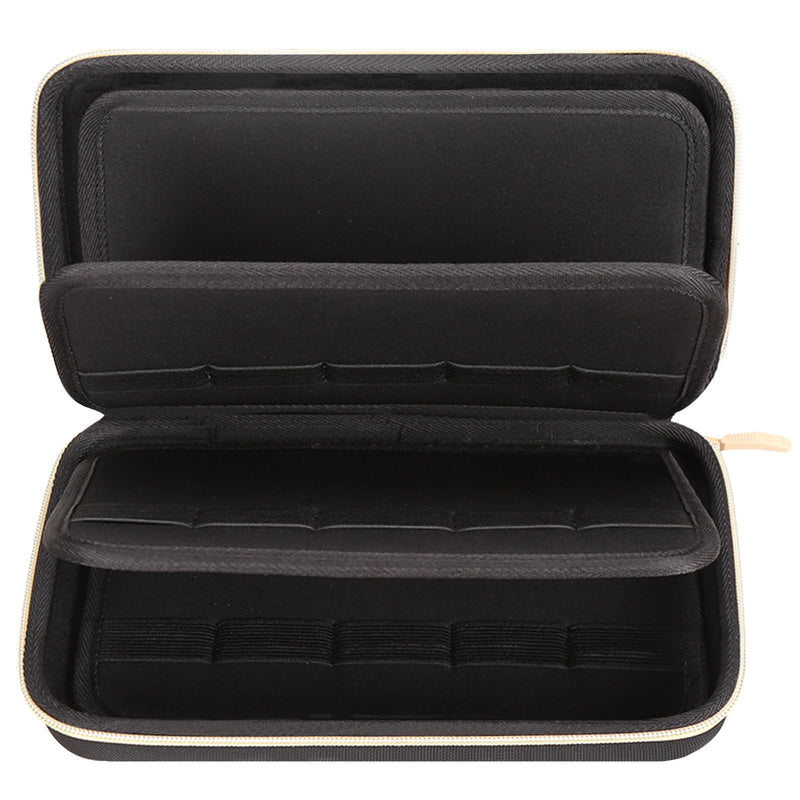 Tourmate Hard Storage Case for 30 PCS Titanium Oscillating Saw Blades Metal Cutting,Travel Case for 1-70 PCS Universal Multitool Blades - Applicable Brands TrivdPro/KELIN/AMZWEI/Bionso(Only Box) Black