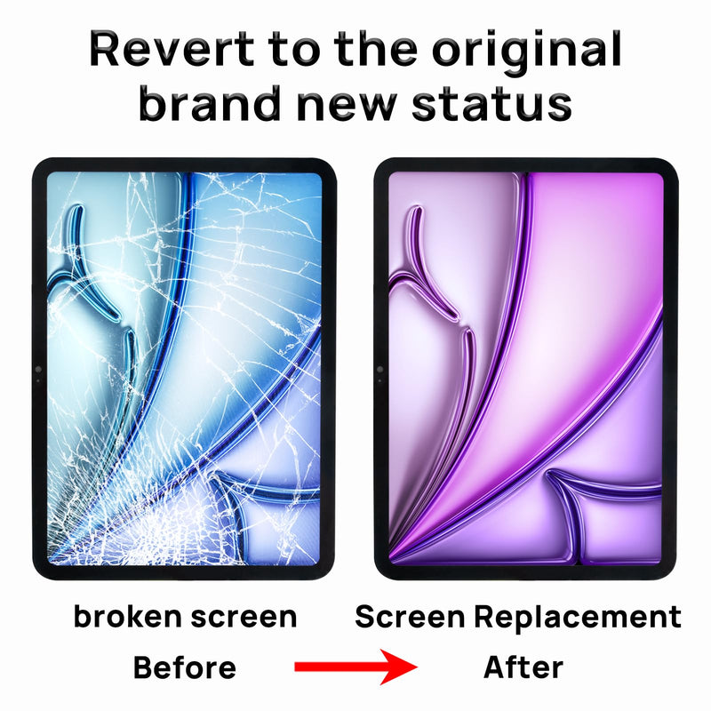 Screen Replacement for iPad 10 10th Generation, Touch Glass Compatible with 10.9inch10th Gen A2696 A2757 A2777, with Home Button and Tool Set