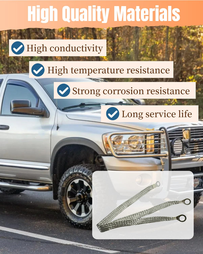 56043078AD Ground Strap Fit for Dodge Ram 1500 2500 3500 2003-2008 Dakota 2005-2011