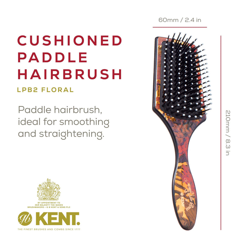 Kent Small Cushion Nylon Ball Tipped Quill Brush - LPB2 Floral (PACK OF 1)