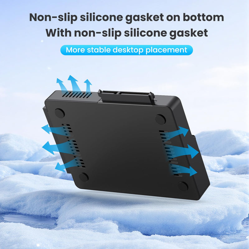 USB 3.0 USB-C Type-C to Dual NVME M-Key M.2 SATA 2.5 3.5 Inch & IDE 40Pin SSD Docking Vertical External PCBA Case Enclosure NVME+SATA+IDE