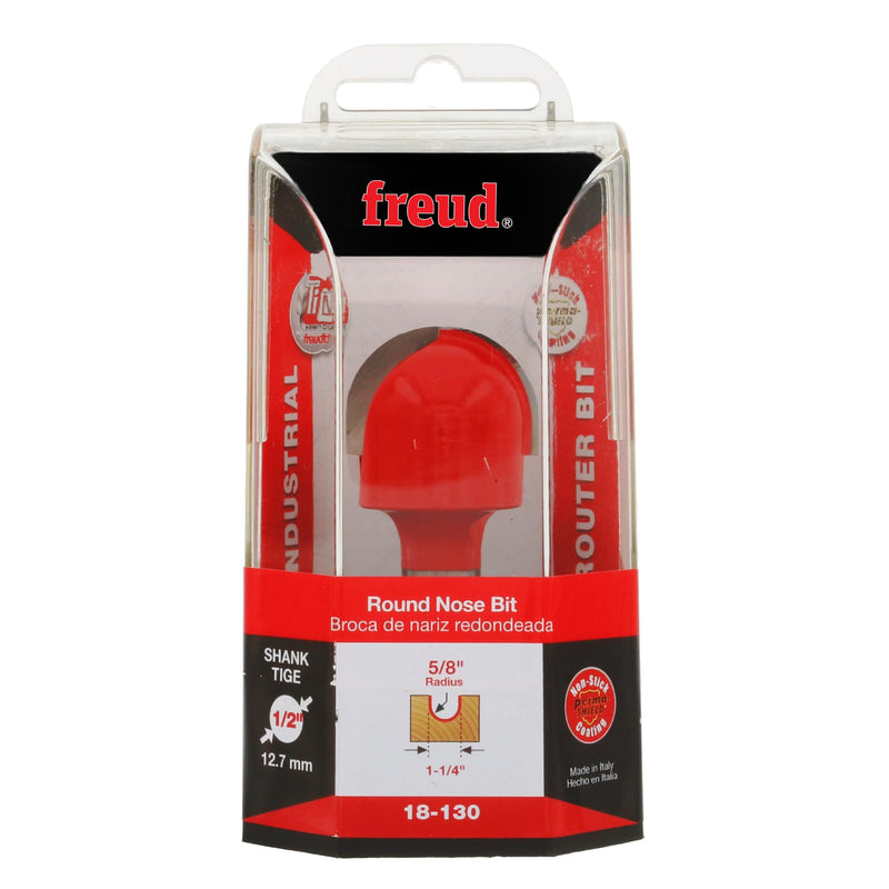 Freud 18-130: 5/8" Radius Round Nose Bit with 1/2" Shank