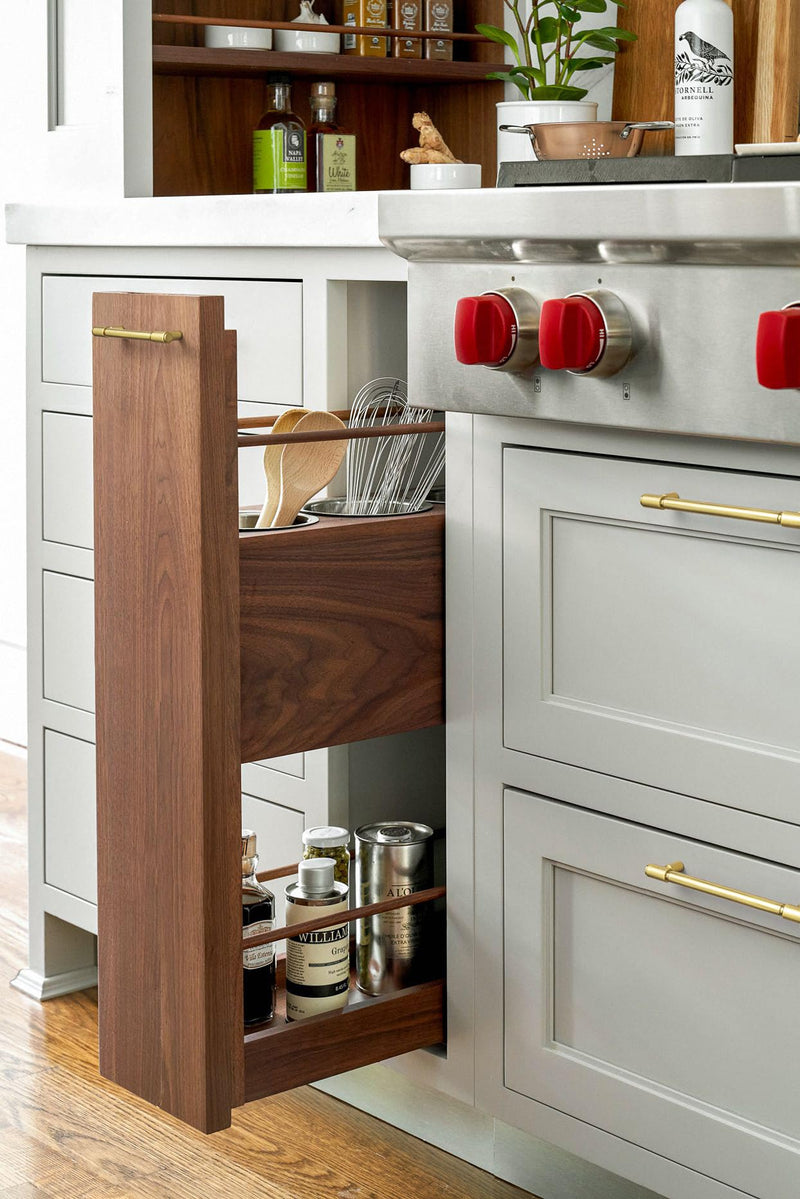 Goo-Ki 6 Pack Cabinet Pulls Brushed Brass Drawer Pulls Zinc Alloy Kitchen Cabinet Hardware - 3.78" c-c Modern Bar Cabinet Handles Solid Dresser Pulls 3.78"(96mm) Hole Center