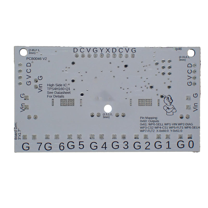 PCB0046 Serial Wombat HSD SW8B I2C Controlled 8 Channel High Side Driver Board (1) 1