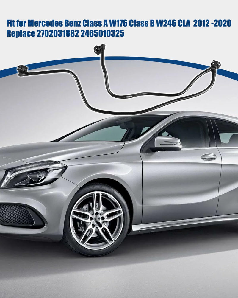 Coolant Hose Fit for Mercedes Benz Class A B CLA GLA Grade 2012-2020 Replace 2702031882 2465010325, Water Pump Coolant Water Pipe