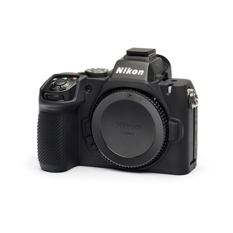 easyCover - Silicone camera case - Protection for your camera Nikon Z50 II - Black