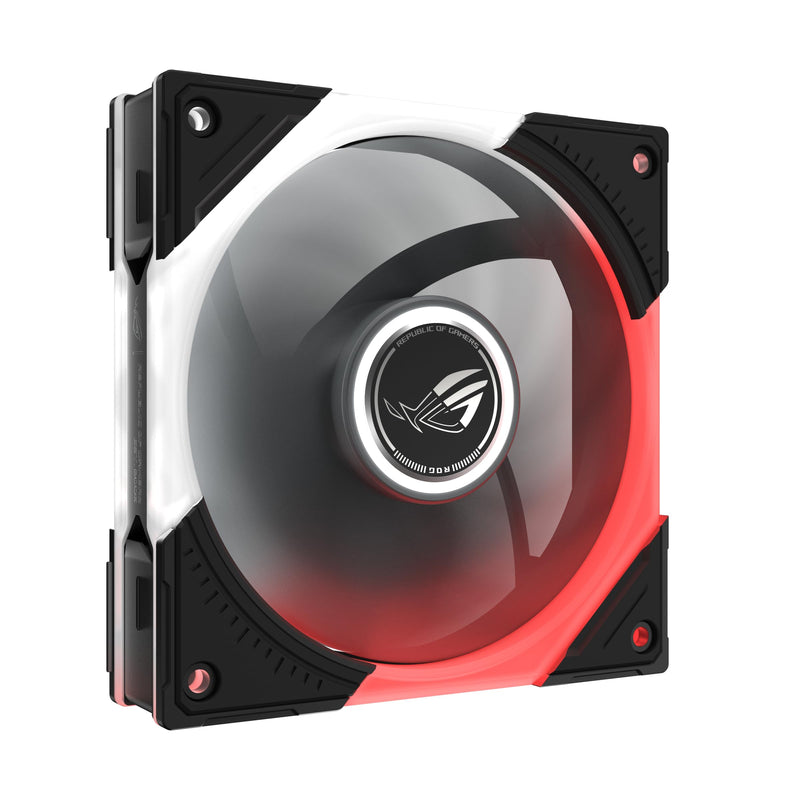 ASUS ROG Eurux GR120 ARGB PWM Fan Single Pack 120mm PWM Fan, 2600RPM, Patented Daisy-Chain Design, Custom Lighting