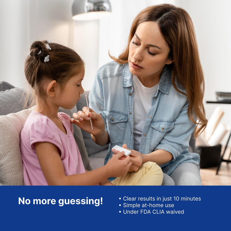 CorDx TyFast at-Home COVID-19 Antigen Rapid Test Kit, Easy, Accurate, Fast Results in 10 Minutes. (20-Pack) 20