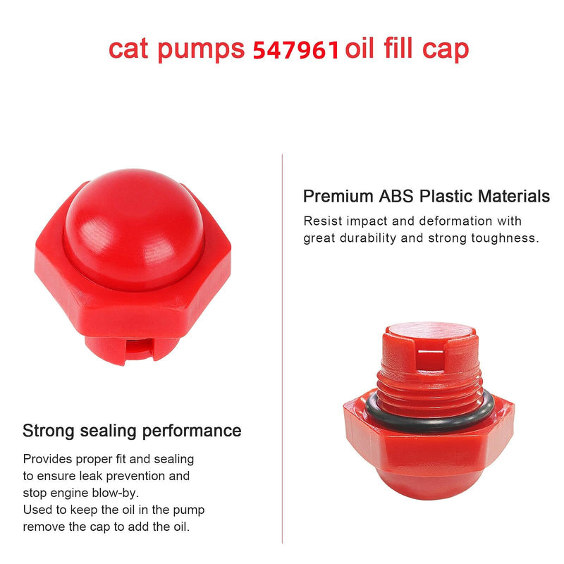 Cat pump oil cap 547961 Oil Cap with O-Ring Replacement cat 66dx pump Cap 2SF 3DX 3SP Pumps