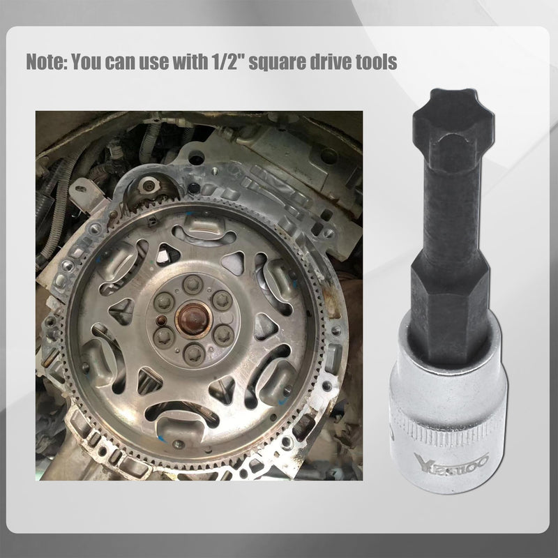 Flywheel Mount Bolt Socket Remove Tool, Compatible with BMW
