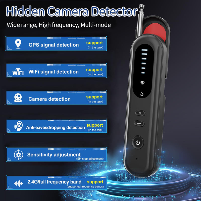 OneBird Hidden-Camera-detectors Office-Black