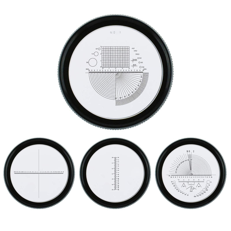 DANOPLUS 10X Loupe Magnifier, Jewelers Loupe with 8 LED Light and 4 Glass Scale Chart, 25mm Field of View, Adjustable Focal Length Magnifying Glass for Coins, Watches, Jewelry