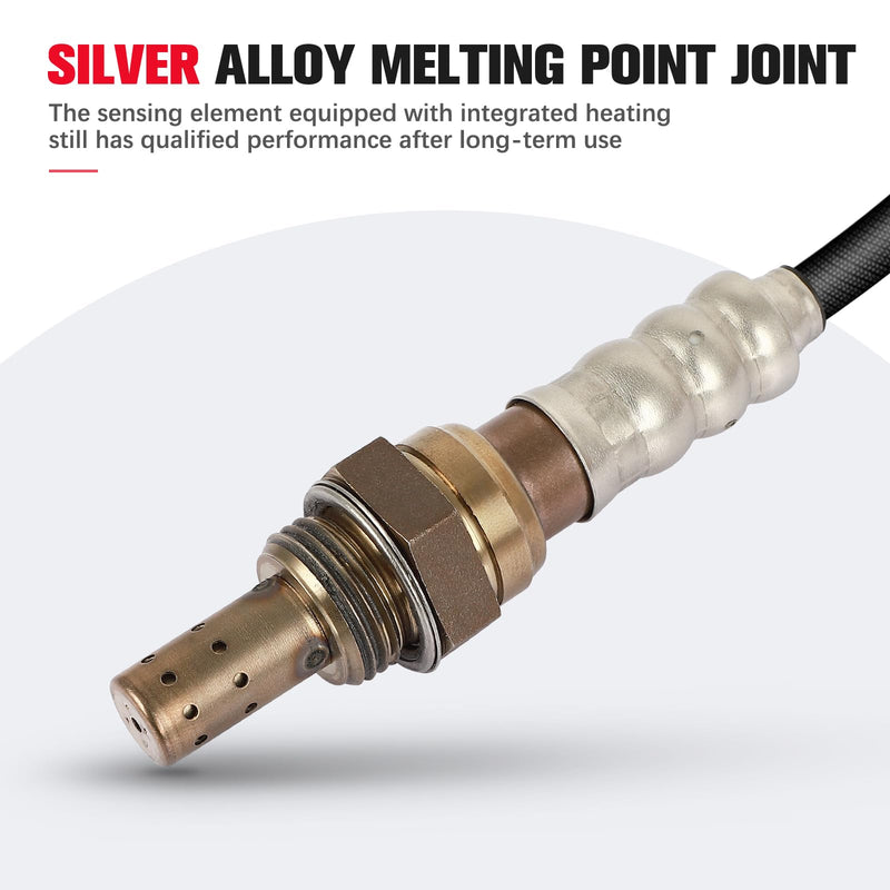 O2 Oxygen Sensor Downstream Compatible for Hyundai Santa Fe Sport 2013 2014 2015 2016 2.0L, 250-241146, 250241146, Heated Oxygen Sensor, 4-Pin Female Connector
