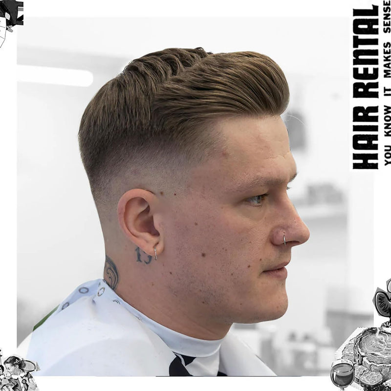 Uppercut Deluxe Quiff Roller Hair Styling Brush | Volumising Hair Brush to Lift and Create Quiff Styles. Spaced Ball Tipped Bristles Prevent Pulling. For Smooth Styling.
