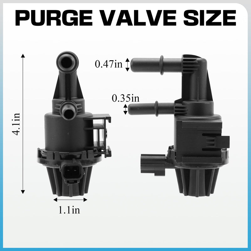 Vapor Canister Purge Valve 911-673 Compatible with 2004-2010 Ford Explorer Mustang Ranger/B2300 B3000/Mercury Mountaineer Evaporative Emissions Purge Solenoid Valve Replace# 4U5Z9J451BA