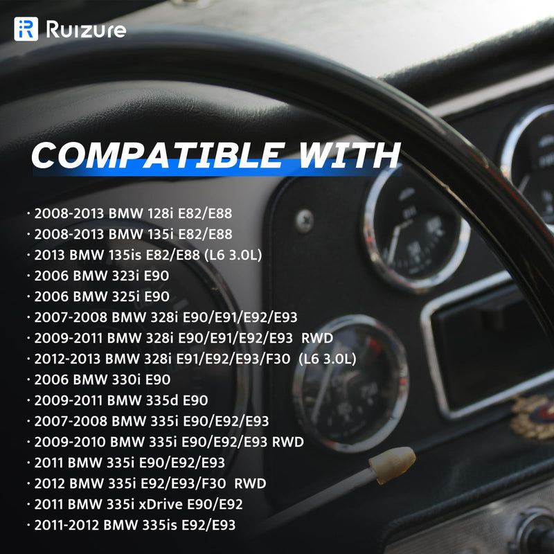 Front ABS Wheel Speed Sensor Left or Right fit for RWD, 2007 2008 2009 2010 2011 2012 2013 BMW 328i 335i 325i 128i 135i E82 E88 E90 E91 E92 E93 3.0L V6, Driver or Passenger Side, ALS463, 1pc
