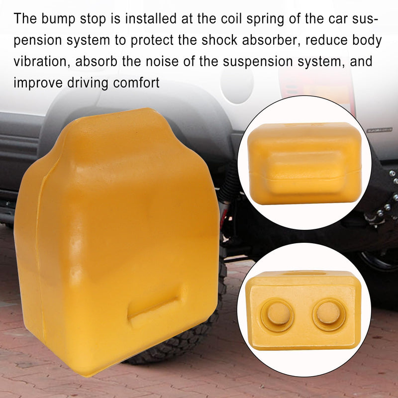 2Pcs Front Bump Stop Rubber Fit for Jeep Grand Cherokee WJ 1999-2004 for WJ Front Control Arm Bump Stops