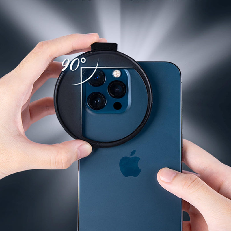  [AUSTRALIA] - 72mm Phone Camera Lens CPL Polarizers Filter, CPL Filter for iPhone Xs Max, iPhone XR, iPhone 15 14 13 12 Samsung s24 23 22 BLU, Motorola, Xiaomi and Other Smart Phones