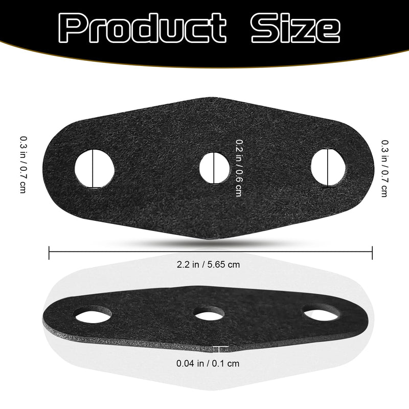 2PCS Fuel Pump Gasket, Replacement for Yamaha Outboard 2-Stroke Engine 650-24431-A0-00 650-24431-00-00