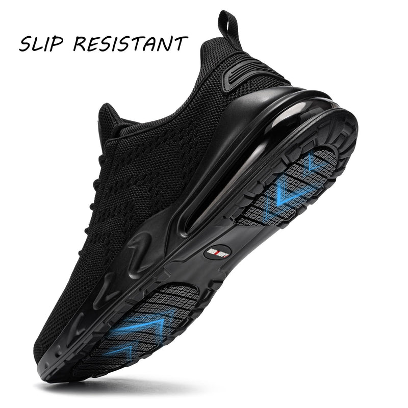 LARNMERN Men Chef Shoes Non Slip Work Waterproof Slip-on | Anti Slip Water Resistant Kitchen Shoes Restaurante Food Service Water Proof Walk Sneaker Zapatos Trabajo Antideslizantes 10.5 Black