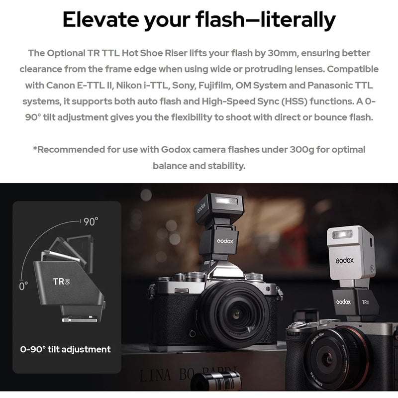 Godox IT20 S IT20S Mini Camera Flash for Sony, TTL Godox Flash,700+ Full Power,1.5s Recycle Time,USB-C Charging, with Magnetic Diffuser & Filter -Silver | 700+ Full Power,1.5s Recycle Time,USB-C Charging, with Magnetic Diffuser & Filter Silver