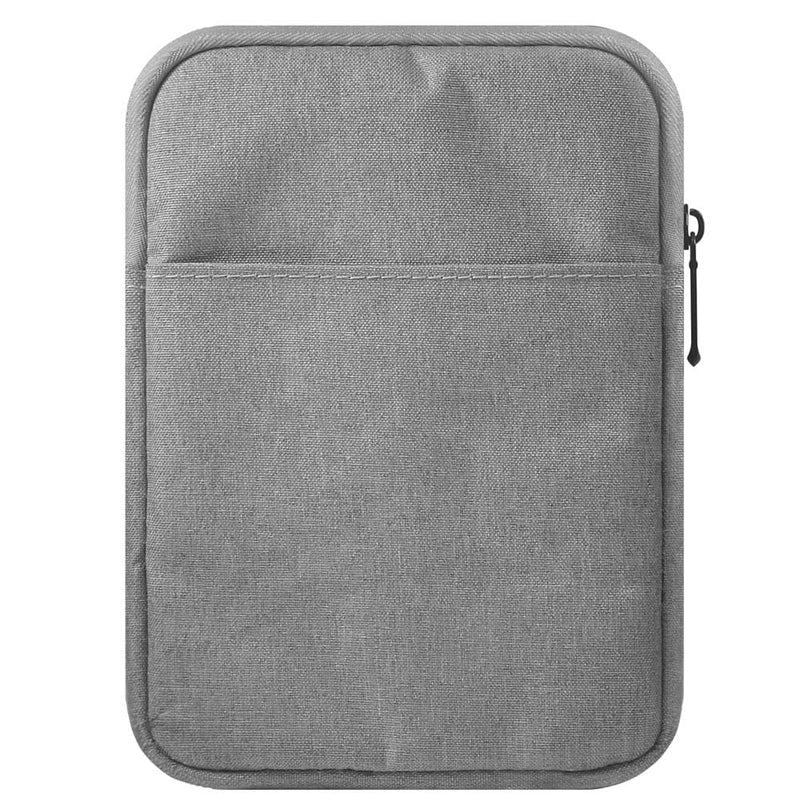 Ereader for Sleeve Case Bag for 6-7 inch Ereader Tablet Protective Cover Pouch (Light Gray) Light Gray