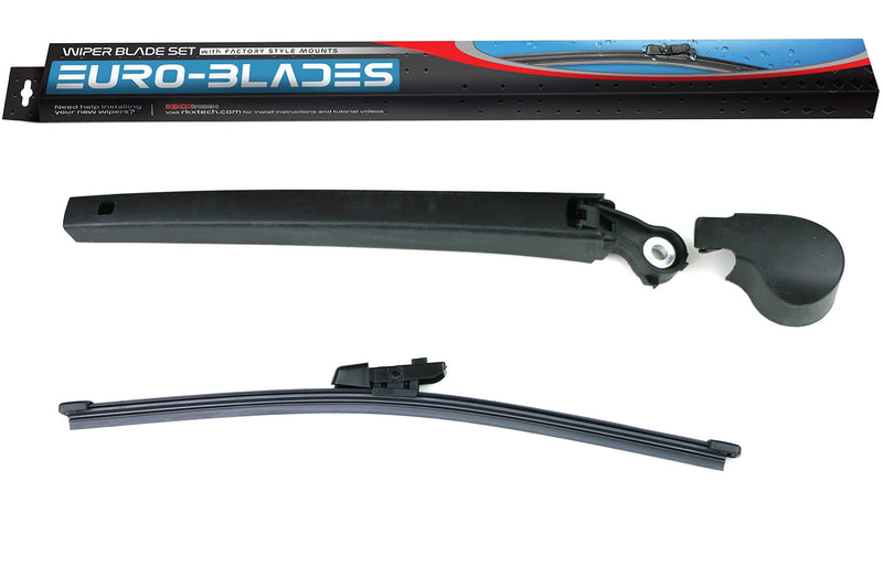 Euro-Blades REAR WIPER ARM KIT with BLADE Compatible with VW ATLAS