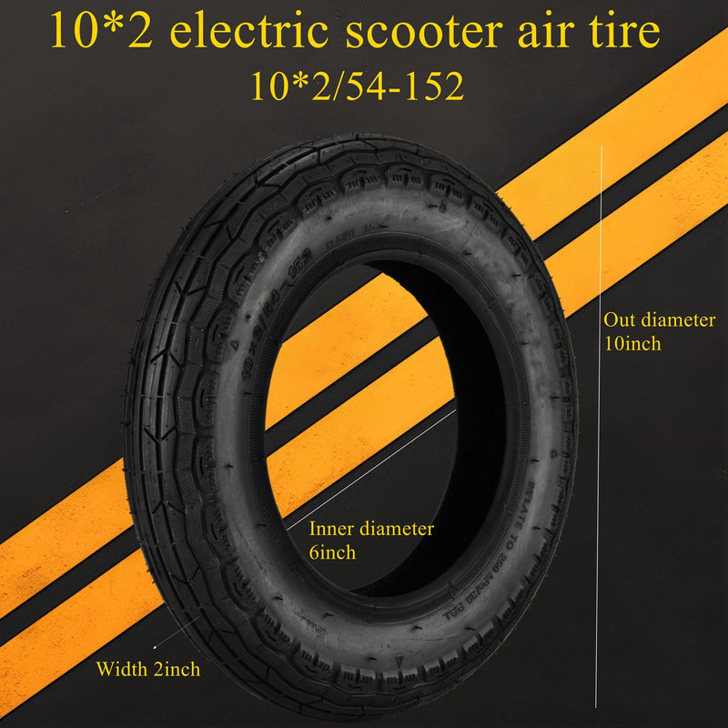 Electric Scooter tire,Scooter tires and Inner Tubes,10"Air Filled Tires, Can Be Use for gotrax G4,GMAX,GMAX ULTRA,TOUR XP(tires and Inner tubes)