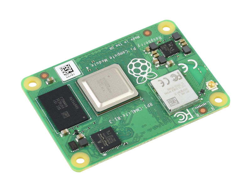 Waveshare Raspberry Pi Compute Module 4 The Power of Raspberry Pi 4 in A Compact Form Factor 2GB RAM 0GB (Lite) eMMC Flash with WiFi