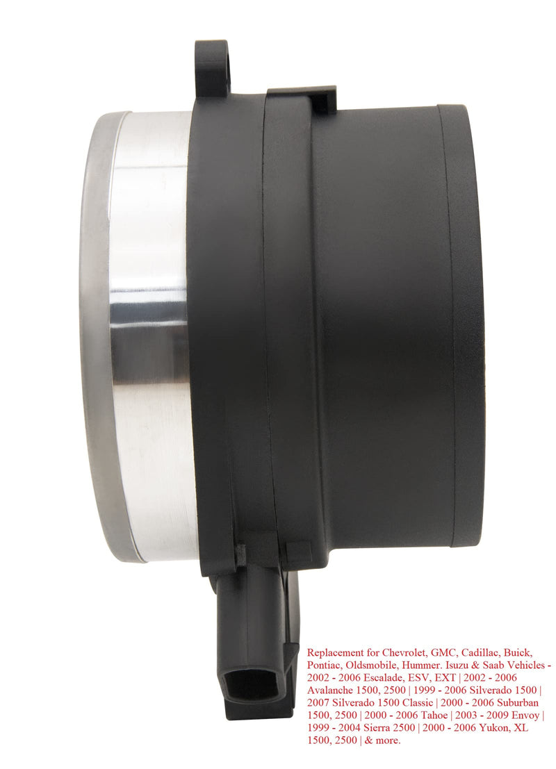 Mass Air Flow Sensor, 25168491, AF10043, 25318411, Compatible with Chevy, Cadillac, GMC and Other GM Vehicles - Silverado, Suburban, Tahoe, Yukon XL, Sierra, Escalade, ESV, 5.3L, 6.0L, 4.8