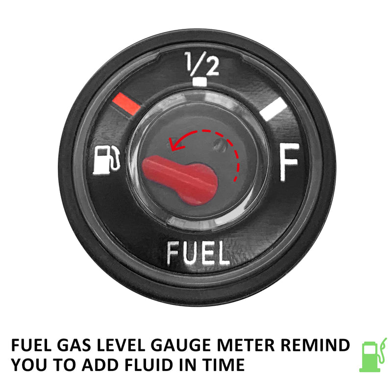 Fuel Gas Tank Level Gauge Meter for Yamaha Big Bear 400 Grizzly 600 Kodiak 400 YFM400 YFM600 (OEM# 4SH-24260-11-00 4SH-24261-00-00) 174mm
