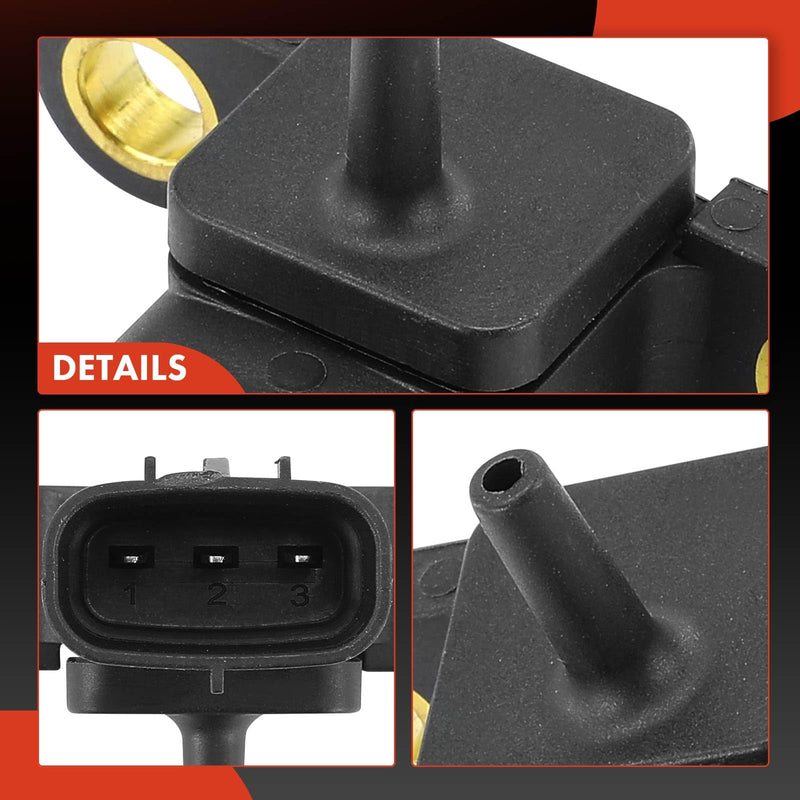 A-Premium Manifold Pressure (MAP) Sensor [3 Pins] Compatible with Subaru Forester 1998-1999, Impreza 1995-1998, Legacy 1995-1999, SVX 1996-1997, 1.8L 2.2L 2.5L 3.3L