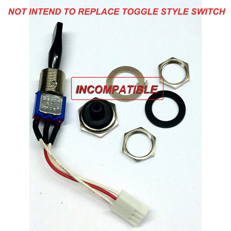 Rocker Switch for Bruno Stair Lift, Replacement Up/Down Switch for Stair Lifts SRE-1550,SRE-2010,SRE-2750,SRE-3000,SRE-3050