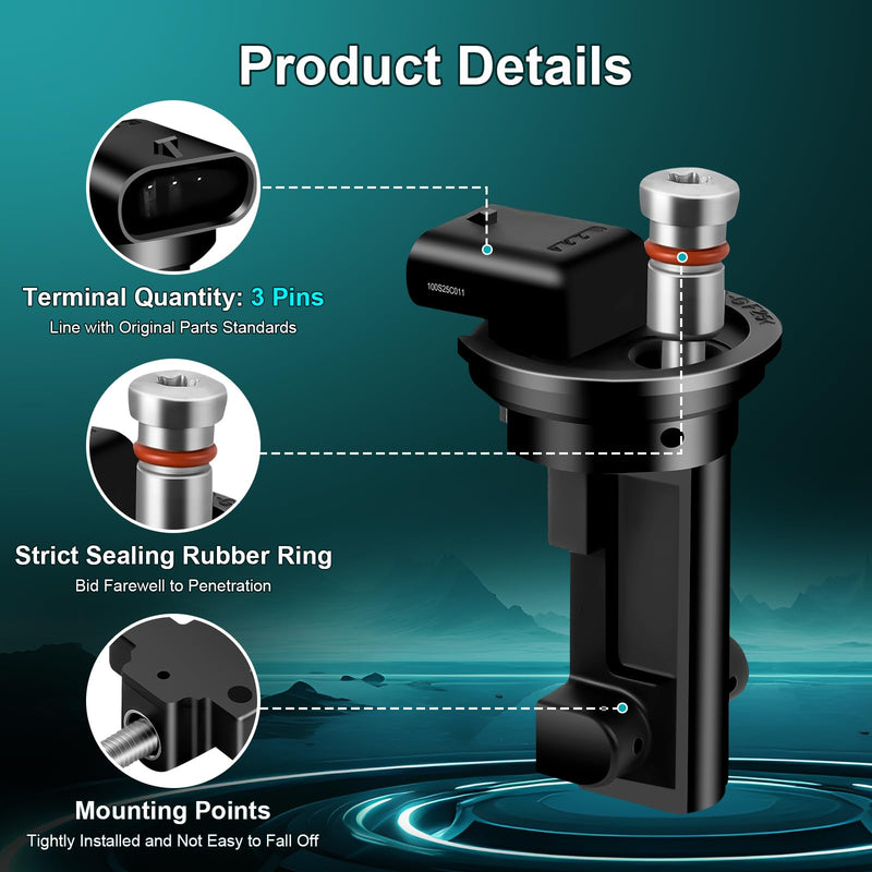 2PCS 5149141AF Camshaft Position Sensor Compatible with 2011-2020 Chrysler 200 300 Town & Country, Dodge Charger Durango Grand Caravan Journey Avenger Challenger,Jeep Grand Cherokee Wrangler,Ram 1500