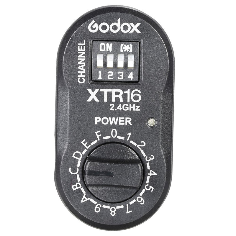 Godox 2.4G Wireless XTR-16 Receiver for X1C X1N XT-16 Transmitter Trigger Wistro AD360/DE/QT/DP/QS/GS/GT Flash Series