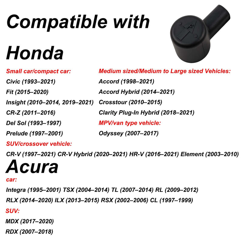 21396-P20-000 Transmission Breather Cap,Fit for Honda Acura Vehicles (1993-2021) Accord Civic CR-V Element Odyssey MDX RDX TL RLX ILX - Replace 21396P20000
