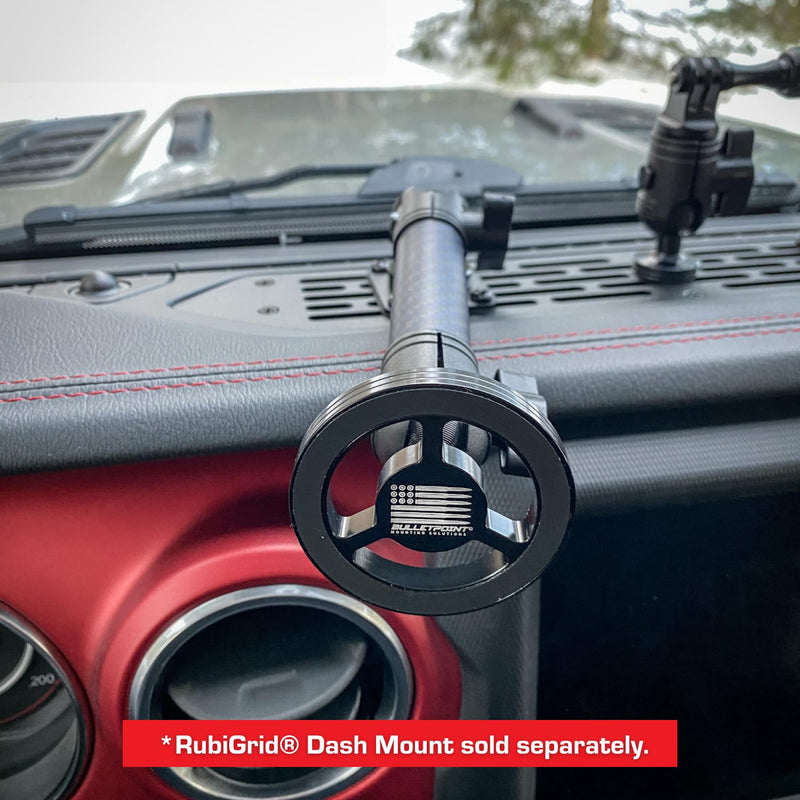 Bulletpoint Dash Mount Magnetic Cell Phone Holder Compatible with MagSafe iPhone Smartphones - 20mm (0.787 inches) Attachment Ball (MagSafe Holder with 7cm Arm) MagSafe Holder with 7cm Arm