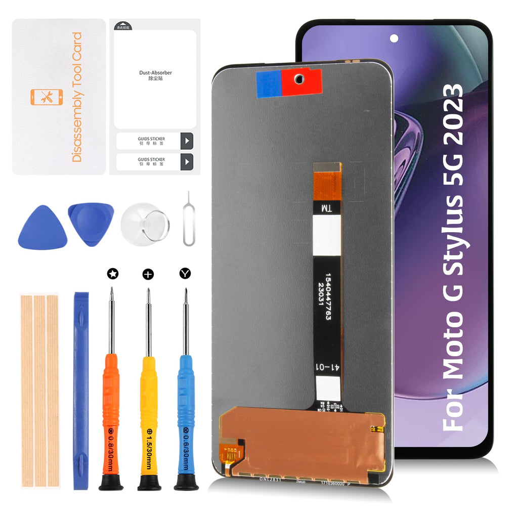 for Motorola Moto G Stylus 5G 2023 6.6" LCD Screen Replacement LCD Display Touch Digitizer Screen Assembly XT2315-1 with Repair Tools(Not for G Stylus 4G 2023)