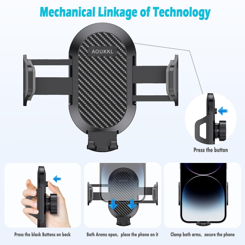 Car Phone Holder Fits for Lincoln Nautilus 2024 2025 Accessories(Only fit for 11.1-Inch Screen),Thick Cases Friendly,Cell Phone Mount for 4-7 in Phones