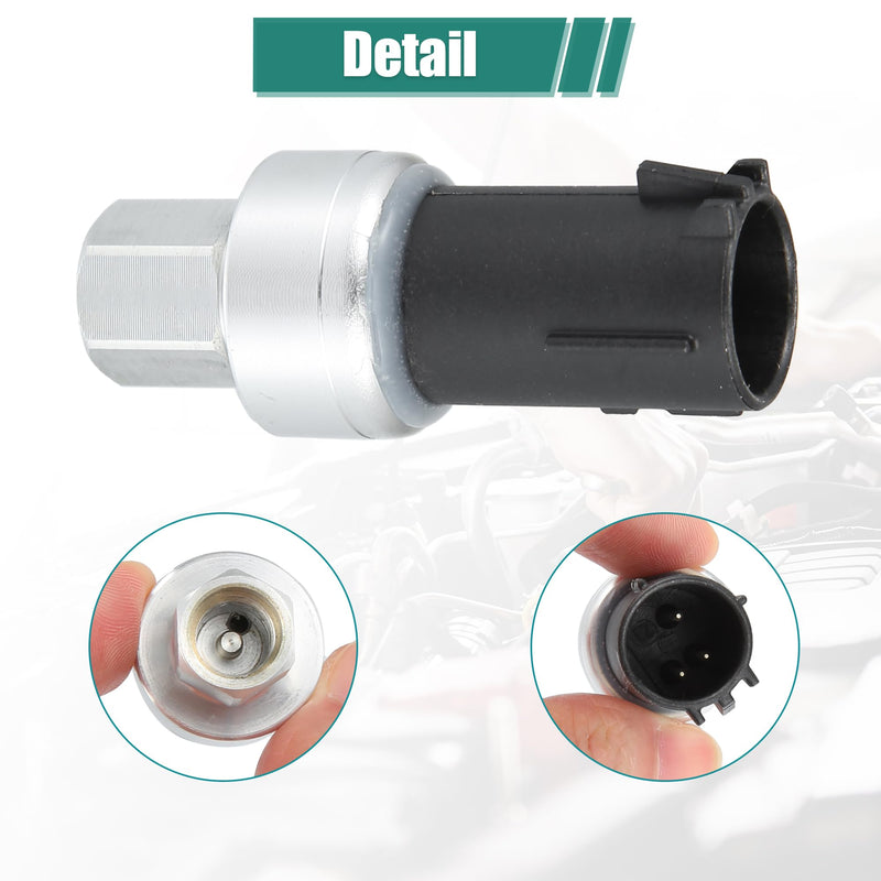 uxcell 1Pcs A/C Pressure Sensor No.6F9Z19D594AA for Ford Crown Victoria 4.6L 2002-2011 for Ford Edge 3.5L 2007-2010
