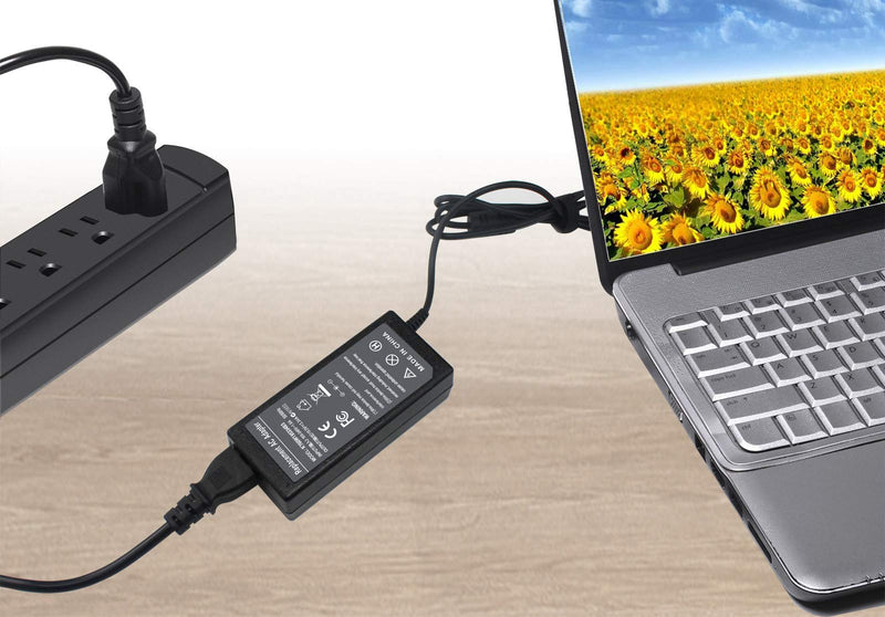 Laptop LA65NS2-01 PA-12 AC Docking Station Adapter Charger for Dell Chromebook 11 3120 3180 3181 3189 P22T P26T Latitude E7240 E7250 E7470 E7480 E5430 E5440 E5450 E5470 E5480 E5580 Power Supply Cord