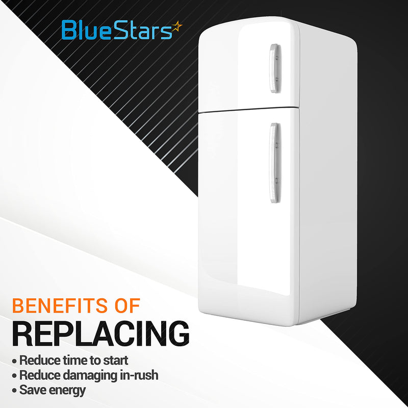 BlueStars CSR-U2 Hard Start Capacitor Kit - Compatible for Air Conditioner 3 1/2 to 5 Ton Units