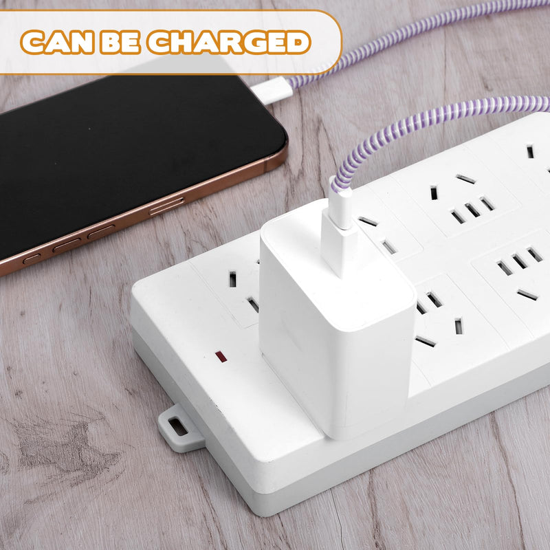 Xthrotsenk 6 PCS USB B to C Adapter USB C to B Adapter White | Female To Male Converter for Most Phone Types Car Charger Connections Wall Plugs